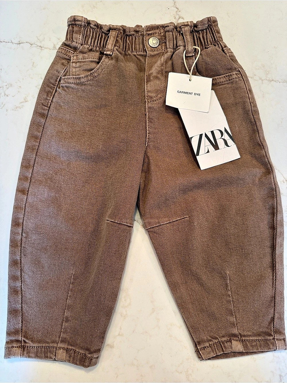 Zara kids Denim Light Brown Jeans NWT 18 mo